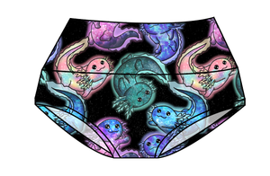 Galaxy Axolotl Ladies' Underwear