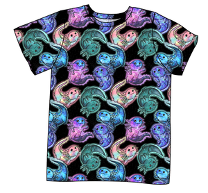 Galaxy Axolotl Mens' Tee