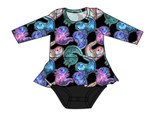 Load image into Gallery viewer, Galaxy Axolotl Peplum Top