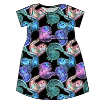 Load image into Gallery viewer, Galaxy Axolotl Play Dress