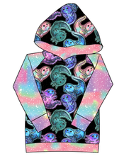 Load image into Gallery viewer, Galaxy Axolotl Ladies Hoodie