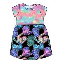 Load image into Gallery viewer, Galaxy Axolotl Play Dress