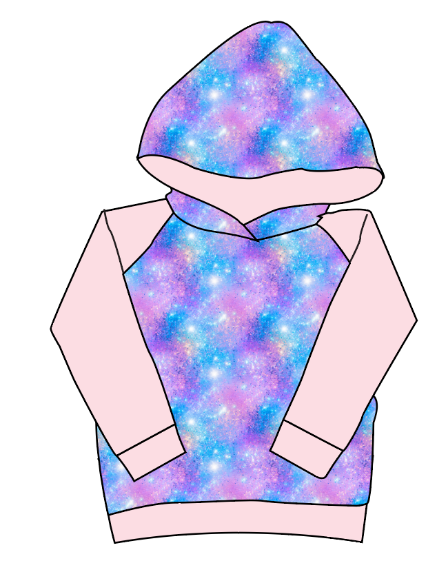 Popping Glitter Classic Hoodie (or Crewneck)