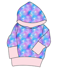 Load image into Gallery viewer, Popping Glitter Grow With Me Hoodie (or Crewneck)