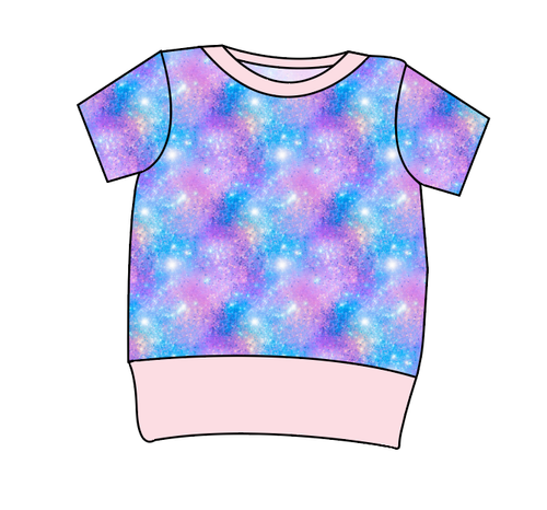 Popping Glitter Grow With Me Tee
