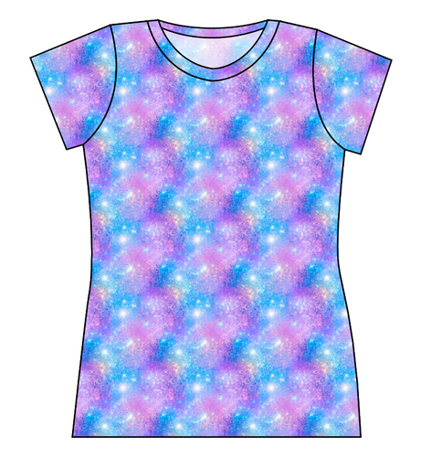 Popping Glitter Ladies' Basic Tee