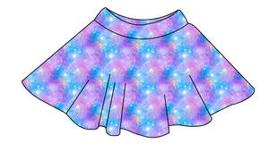 Popping Glitter Ladies' Circle Skirt