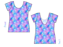 Load image into Gallery viewer, Popping Glitter Ladies&#39; Low Back Ballerina Tee