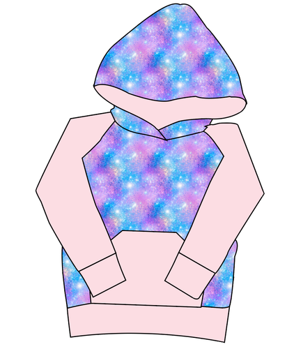 Popping Glitter Mens' Hoodie