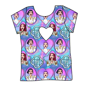 We Are Hunters Cambria Heart Back Tee