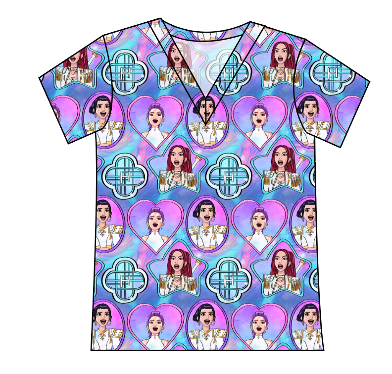 We Are Hunters Ladies' Slouchy V-Neck Tee