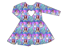 Load image into Gallery viewer, We Are Hunters Molly Heart Back Twirly Dress