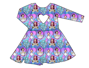 We Are Hunters Molly Heart Back Twirly Dress