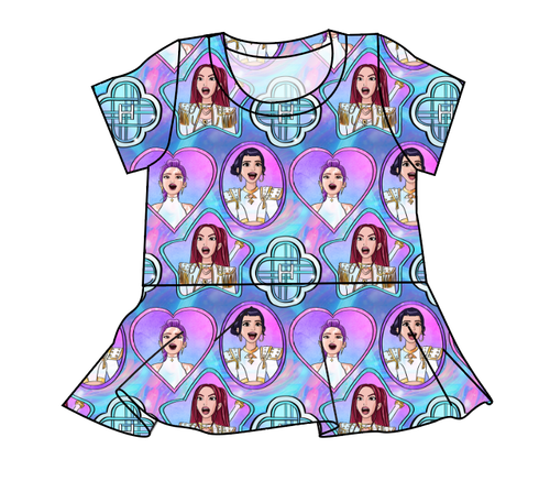 We Are Hunters Peplum Top