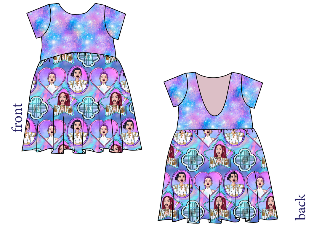 We Are Hunters Low Back Dress