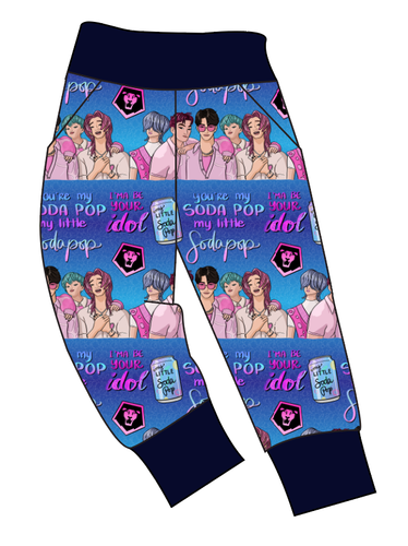 Demon Boy Band Basic Joggers And Jogger Shorts