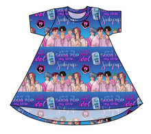 Load image into Gallery viewer, Demon Boy Band Basic T-Shirt Dress