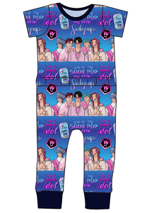 Demon Boy Band Bennett Pants and Shorts Length T-Shirt Romper