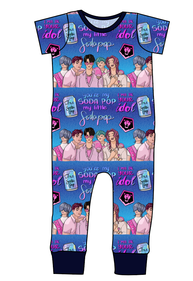 Demon Boy Band Emmett Pants And Shorts T-Shirt Romper