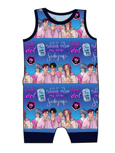 Demon Boy Band Emmett Pants And Shorts T-Shirt Romper