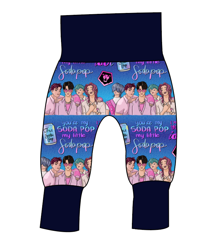 Demon Boy Band Grow With Me Pants And Shorts