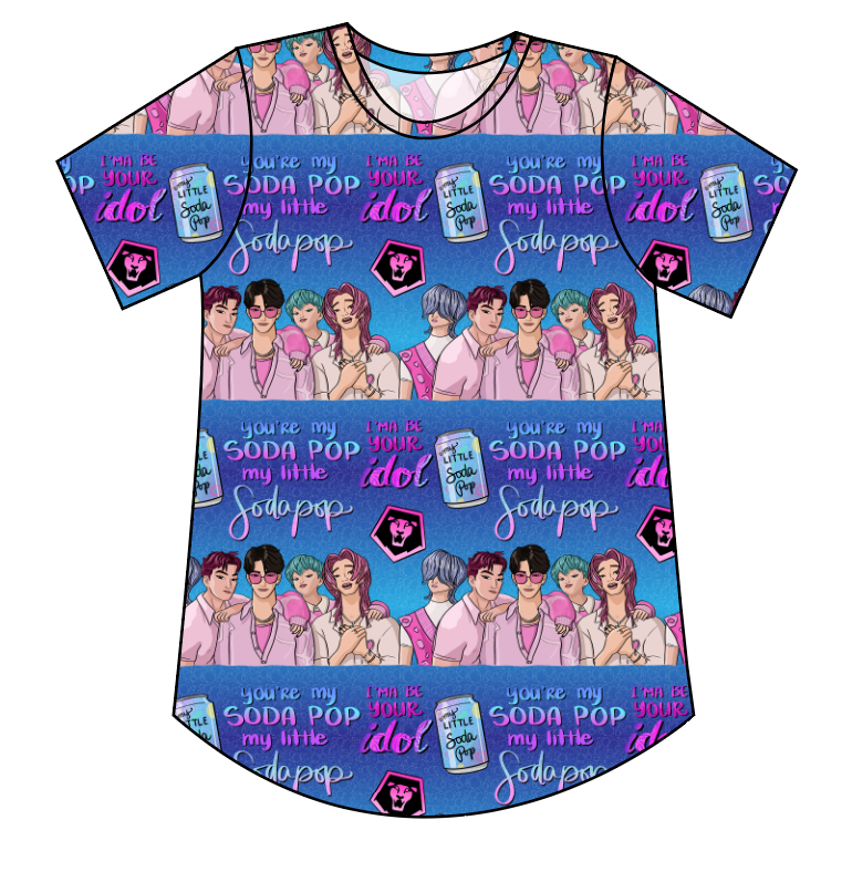 Demon Boy Band Ladies' Relaxed Tee