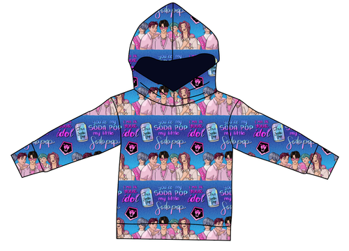 Demon Boy Band Ladies Oversized Hoodie