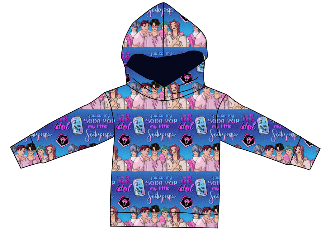 Demon Boy Band Ladies Oversized Hoodie