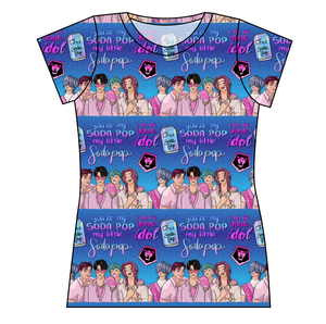 Demon Boy Band Ladies' Basic Tee