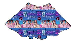 Demon Boy Band Ladies' Circle Skirt