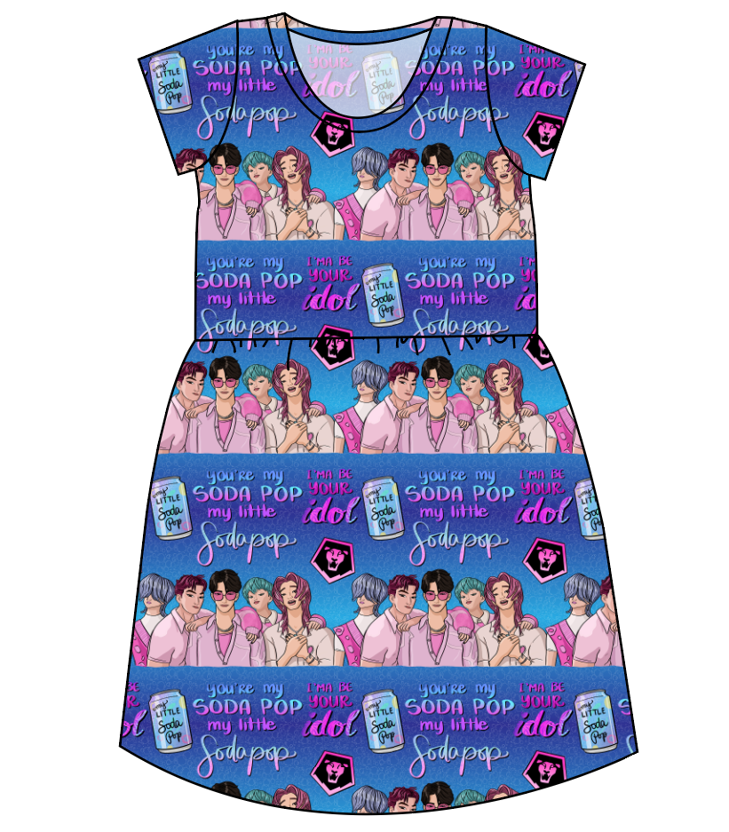 Demon Boy Band Ladies' Play Dress