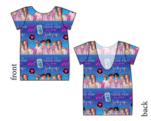 Load image into Gallery viewer, Demon Boy Band Low Back Ballerina Tee