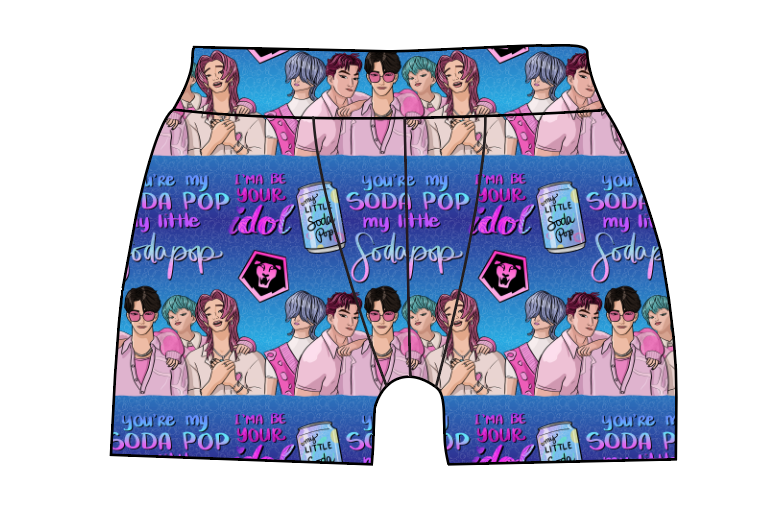 Demon Boy Band Mens' Boxer Briefs