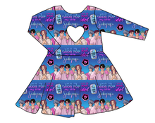 Load image into Gallery viewer, Demon Boy Band Molly Heart Back Twirly Dress