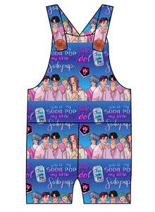 Demon Boy Band Overalls and Shortalls
