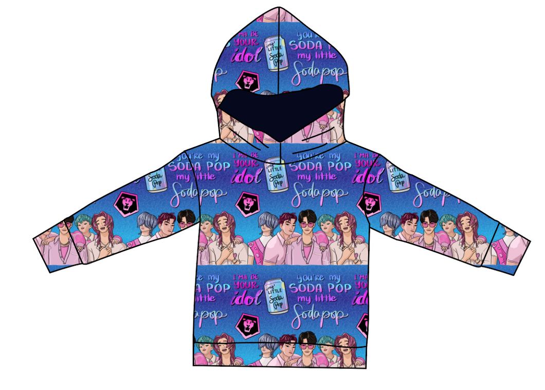 Demon Boy Band Oversized Hoodie