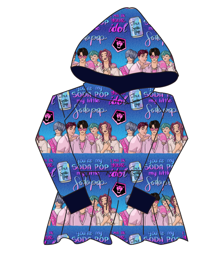 Demon Boy Band Peplum Hoodie (or Crewneck)