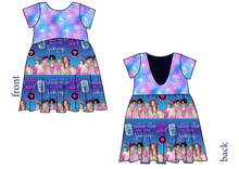 Load image into Gallery viewer, Demon Boy Band Low Back Dress