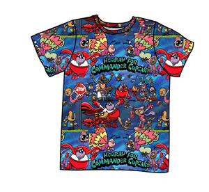 Commander Cupcake Basic Tee and Tank