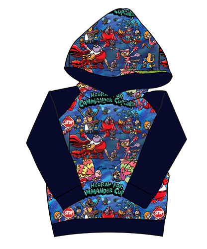 Commander Cupcake Classic Hoodie (or Crewneck)