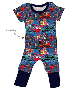 Commander Cupcake Grow With Me Pants And Shorts Romper