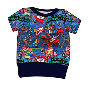 Commander Cupcake Grow With Me Tee