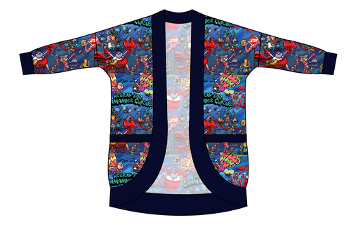 Commander Cupcake Kids Cocoon Cardigan
