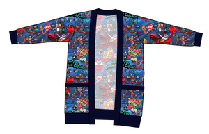 Commander Cupcake Kids Grandpa Cardigan