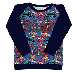Commander Cupcake Ladies' Classic Crewneck