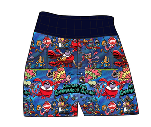 Commander Cupcake Ladies' Joggers and Jogger Shorts