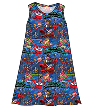 Load image into Gallery viewer, Commander Cupcake Ladies&#39; Swing Dress