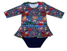 Load image into Gallery viewer, Commander Cupcake Peplum Top