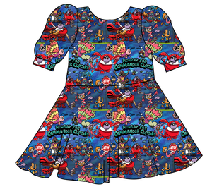 Commander Cupcake Prairie Dress