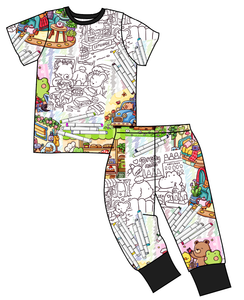 Cutesy Colouring Basic Loungewear Set